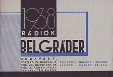 Belgráder 1938. évi árjegyzék