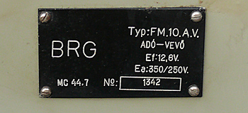 BRG FM-10 embléma