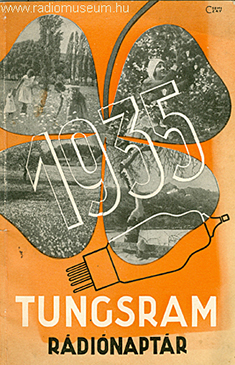 Tungsram naptár 1935