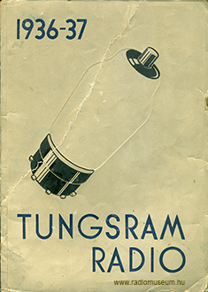 Tungsram rádiócsövek  1936